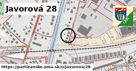 Javorová 28, Partizánske