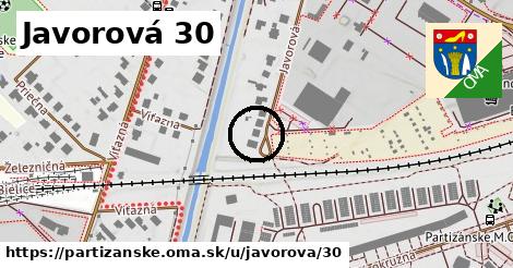 Javorová 30, Partizánske