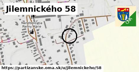 Jilemnického 58, Partizánske