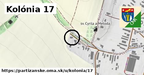 Kolónia 17, Partizánske