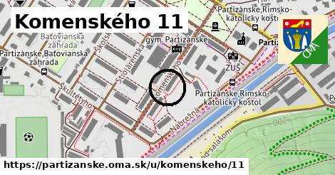 Komenského 11, Partizánske