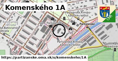 Komenského 1A, Partizánske