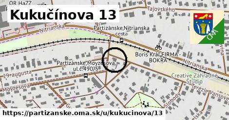 Kukučínova 13, Partizánske