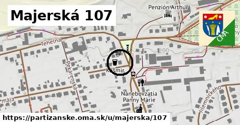 Majerská 107, Partizánske