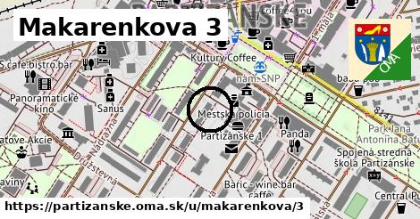 Makarenkova 3, Partizánske