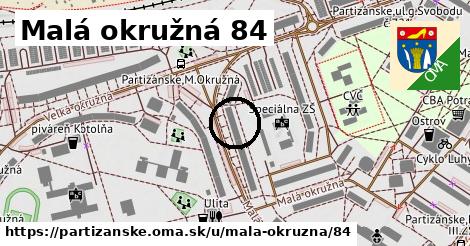 Malá okružná 84, Partizánske