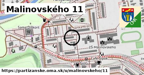 Malinovského 11, Partizánske