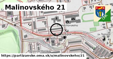 Malinovského 21, Partizánske