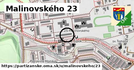 Malinovského 23, Partizánske