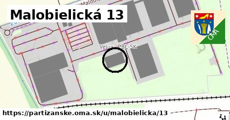 Malobielická 13, Partizánske