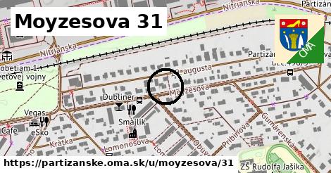 Moyzesova 31, Partizánske