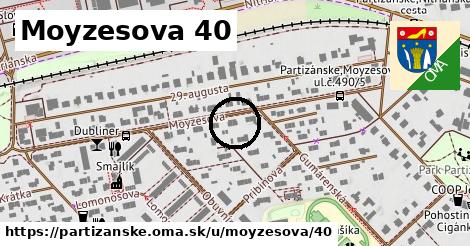 Moyzesova 40, Partizánske