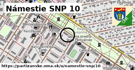 Námestie SNP 10, Partizánske