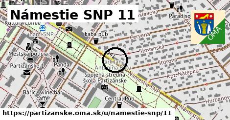 Námestie SNP 11, Partizánske
