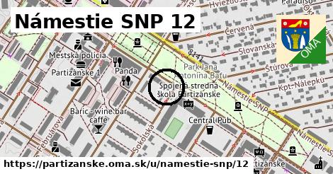 Námestie SNP 12, Partizánske