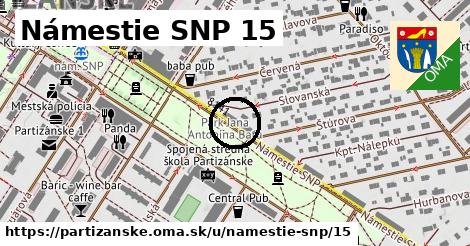 Námestie SNP 15, Partizánske