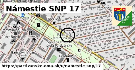 Námestie SNP 17, Partizánske