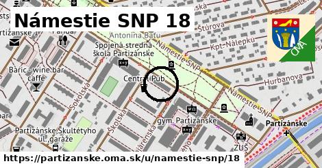 Námestie SNP 18, Partizánske