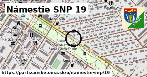 Námestie SNP 19, Partizánske