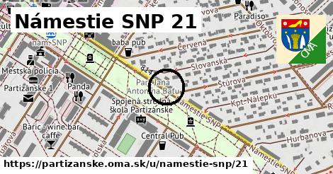 Námestie SNP 21, Partizánske