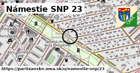 Námestie SNP 23, Partizánske