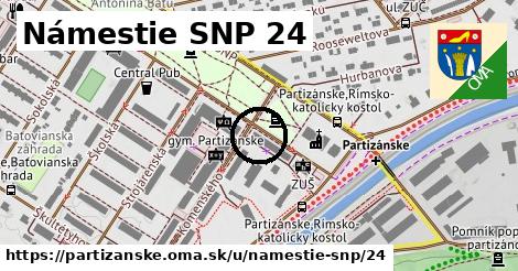 Námestie SNP 24, Partizánske