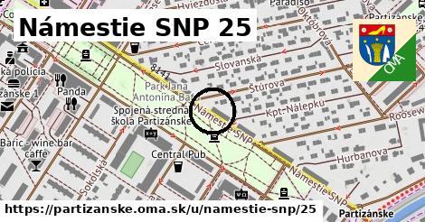 Námestie SNP 25, Partizánske