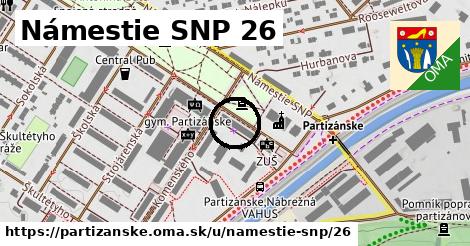 Námestie SNP 26, Partizánske
