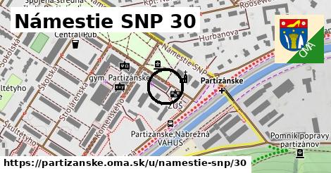 Námestie SNP 30, Partizánske