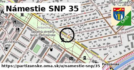 Námestie SNP 35, Partizánske