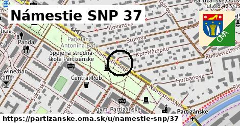Námestie SNP 37, Partizánske