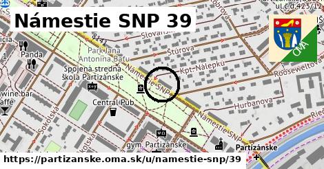 Námestie SNP 39, Partizánske