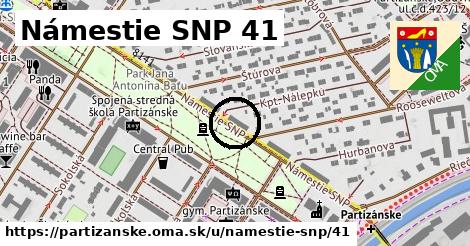 Námestie SNP 41, Partizánske