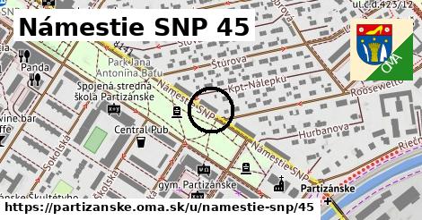 Námestie SNP 45, Partizánske