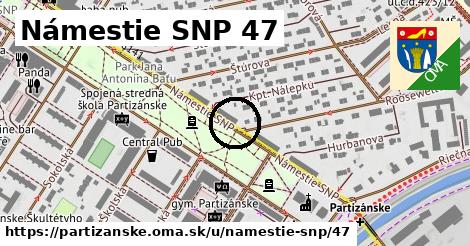 Námestie SNP 47, Partizánske