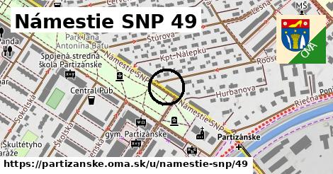 Námestie SNP 49, Partizánske