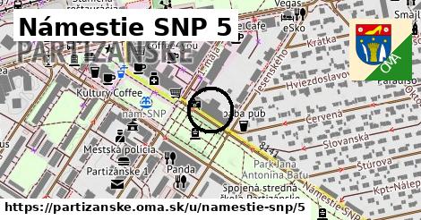 Námestie SNP 5, Partizánske