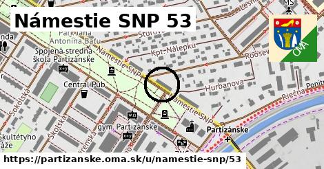 Námestie SNP 53, Partizánske