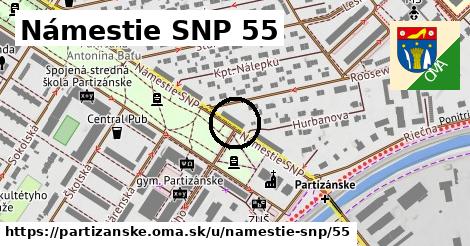 Námestie SNP 55, Partizánske