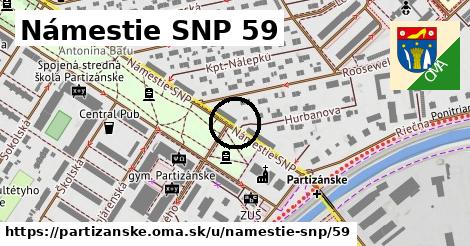 Námestie SNP 59, Partizánske