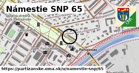 Námestie SNP 65, Partizánske