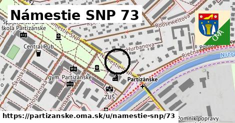 Námestie SNP 73, Partizánske