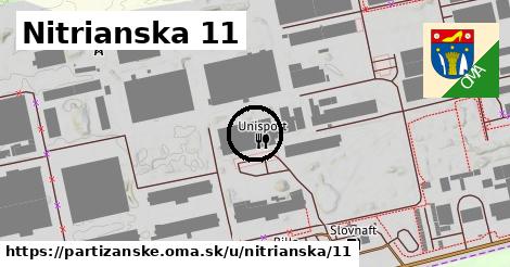 Nitrianska 11, Partizánske