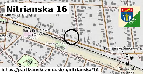 Nitrianska 16, Partizánske