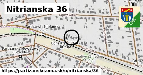 Nitrianska 36, Partizánske