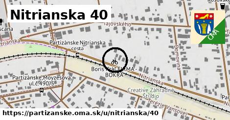 Nitrianska 40, Partizánske