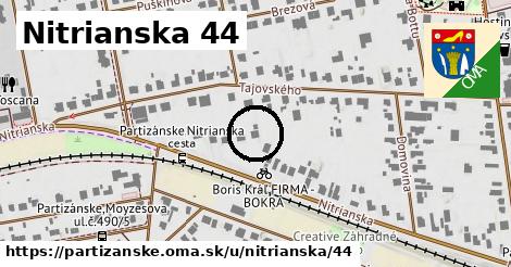 Nitrianska 44, Partizánske