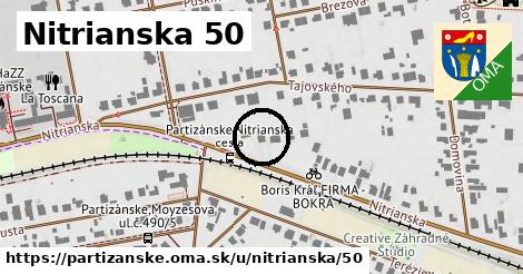Nitrianska 50, Partizánske