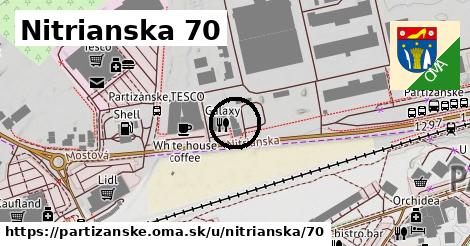 Nitrianska 70, Partizánske