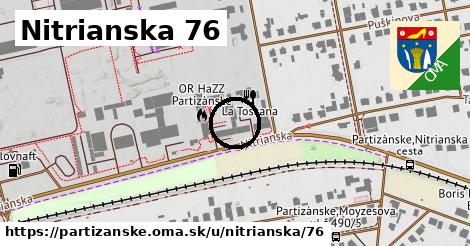 Nitrianska 76, Partizánske